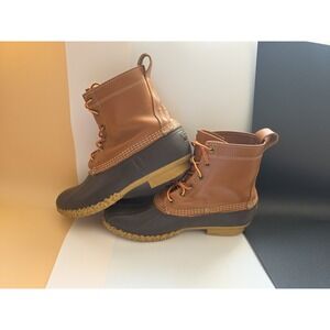 Vtg LL Bean Duck Boots Mens Size 8M Womens 9.5/10  Made In USA